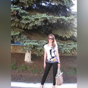 Zara Black High-Waisted Trousers